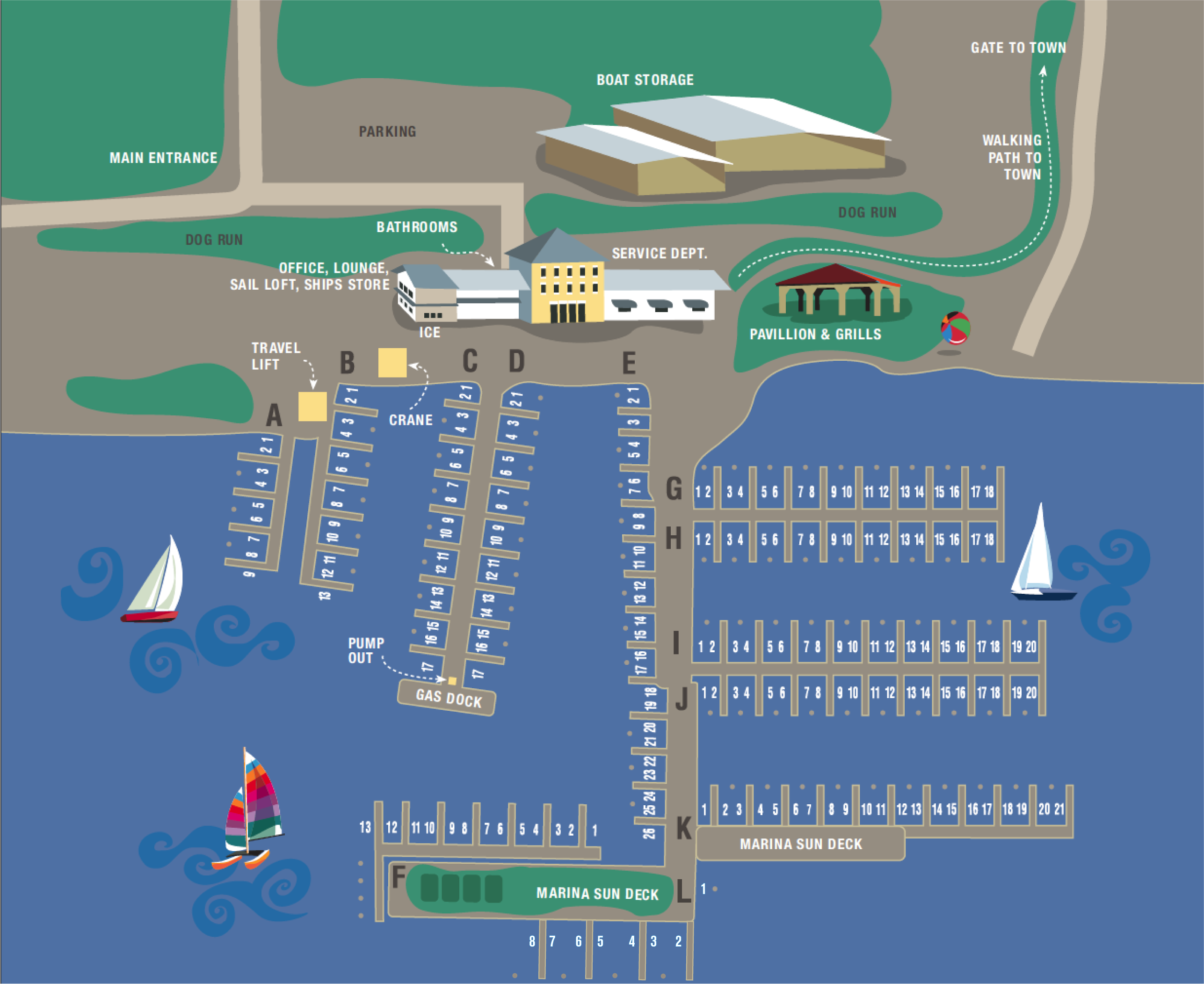 Katlynn Marina Map